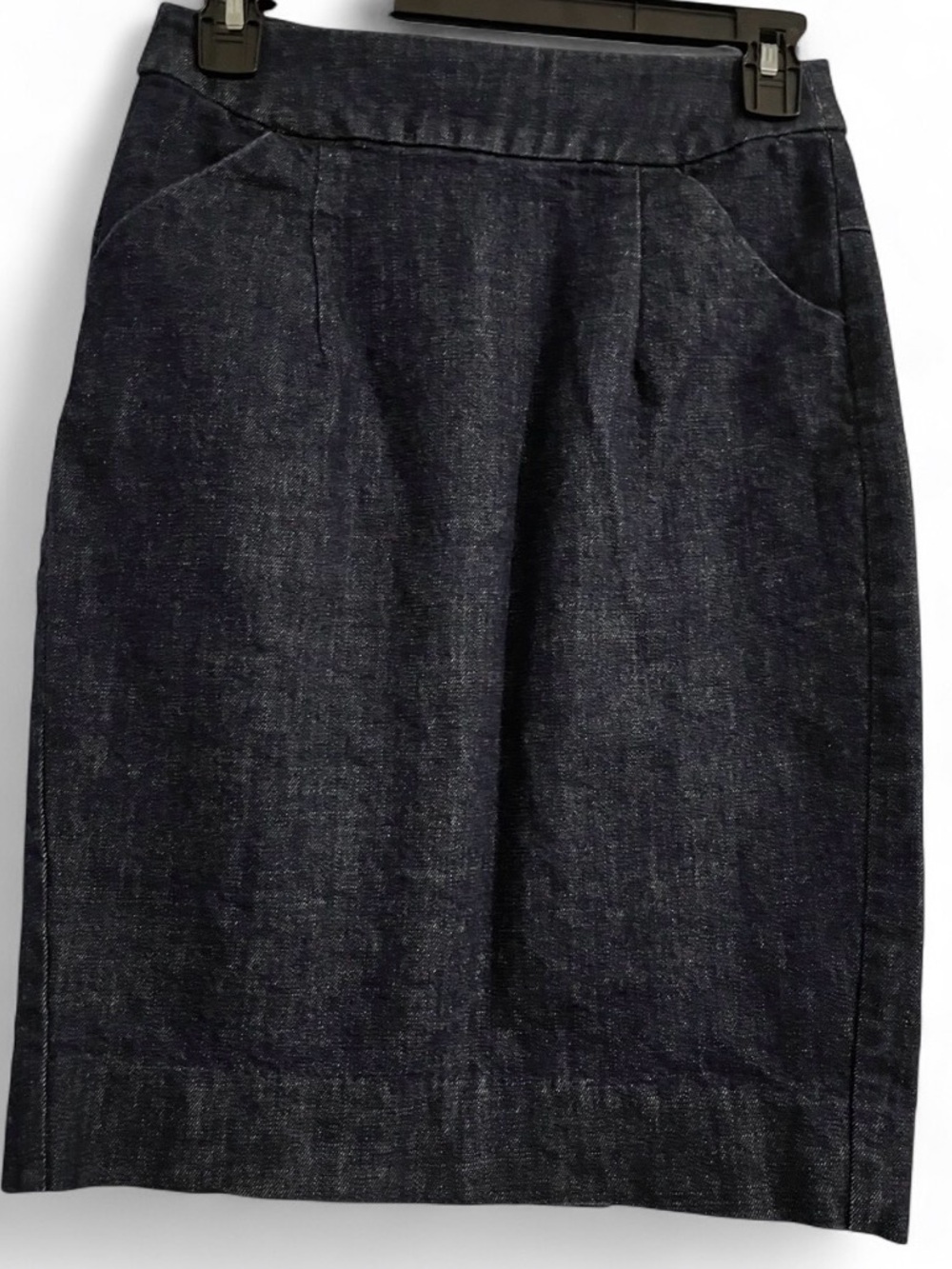 J Crew Classic Dark Denim Pencil Skirt - Women